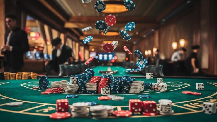 Dashboard playgame menampilkan kategori sportsbook, live casino, dan slot games